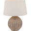 Azure Wicker/Rattan Table Lamp-129513327-129513328
