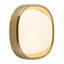 Pebble 8-in Silver dimmable LED Flush Mount-1996249225
