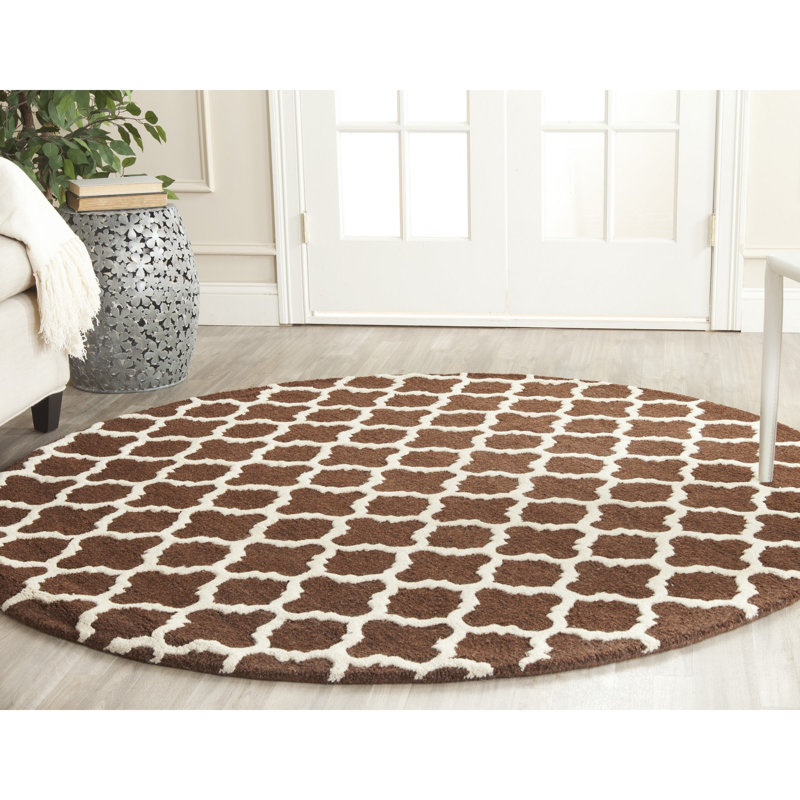 Tapis en laine touffeté à la main Cannen, Rectangle 2 pi x 3 pi