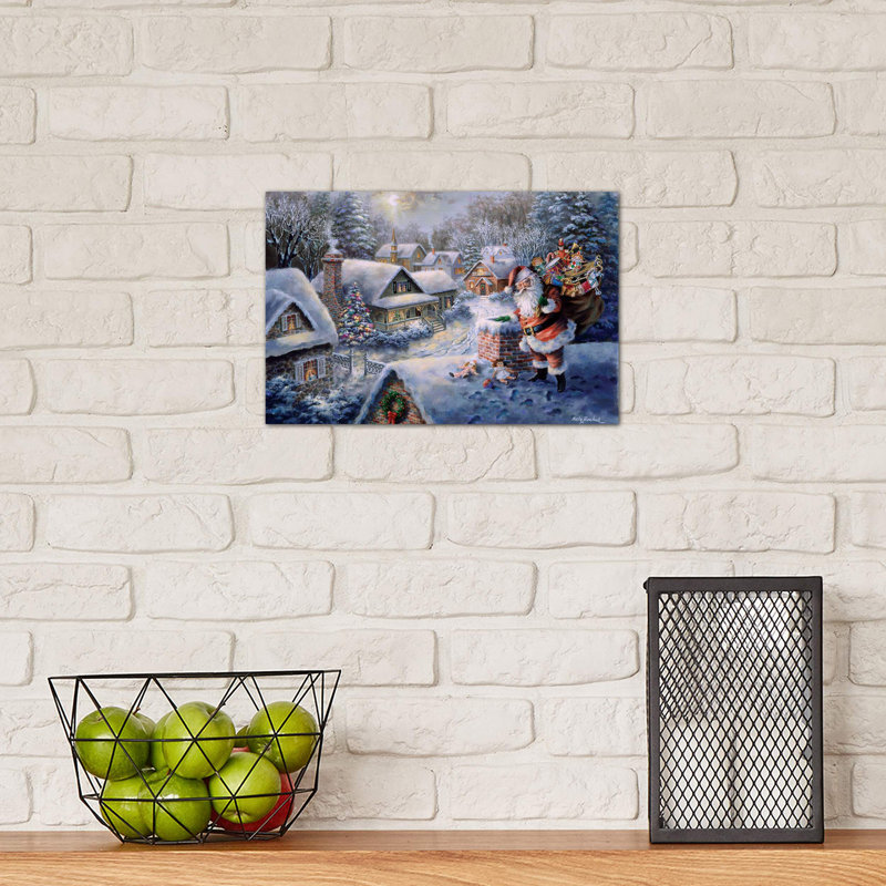 Bringing Joy And Happiness by Nicky Boehme - Print on Canvas, No Frame, 101.6 cm H x 66.04 cm W x 1.91 cm D