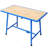Foldable Work Bench,Workshop Tool Bench,Packing Table Mounting Table Assembly Table,660Lbs Load Capacity,For Workshop, Garage,Blue
