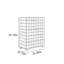 Commode d'appoint simple en métal Rubik's Cube