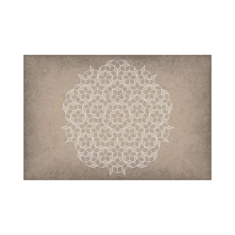«Penrose Tiling» par GetYourNerdOn - impression sur toile tendue, H 26 po x l 40 po x 1,5 po
