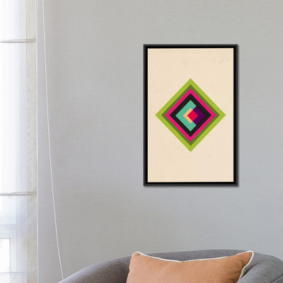 Albree Modern Diamond Color Composition, impression sur toile