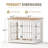 32 Inch Heavy Duty Dog Crate Furniture, Decorative Pet House End Table, Wooden Cage Kennel Furniture Indoor-1474611662-1456974193