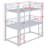 Metal Triple Bunk Bed-411498273