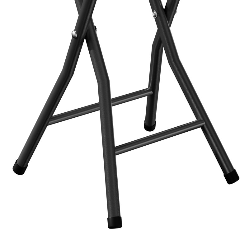 Folding Stools Set Of 4 For Adults Portable, Backless 18.7 Inch Folding Bar Stools, Heavy Duty Foldable Stools With Handle For Kitchen Counter Room Home Camping Indoor Outdoor