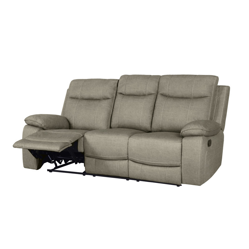 Serenity Lounge Reclining Sofa, Taupe