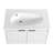 29.90'' Wall Mounted Single Bathroom Vanity with Ceramic Top