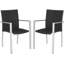 Chaise de patio empilable Rory-281222601