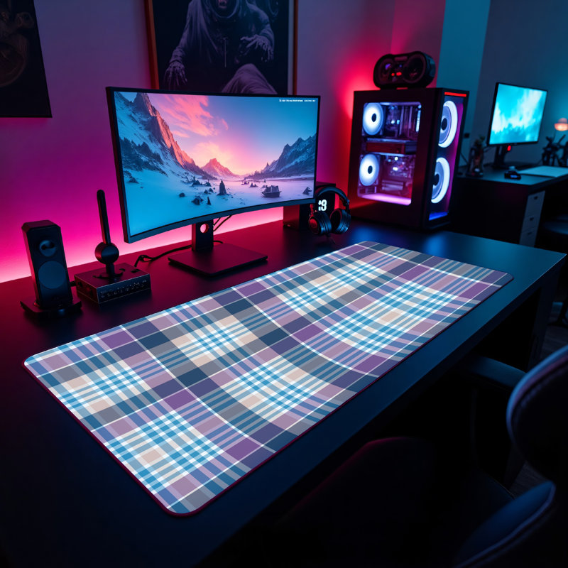 Polyester Desk Pad, 23.6x13.8