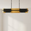 Luminaire suspendu linéaire à 4 lumières pour îlot de cuisine Alexin-88566640