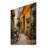 Bicycle Cycle City Print on Natural Wood-1850040635