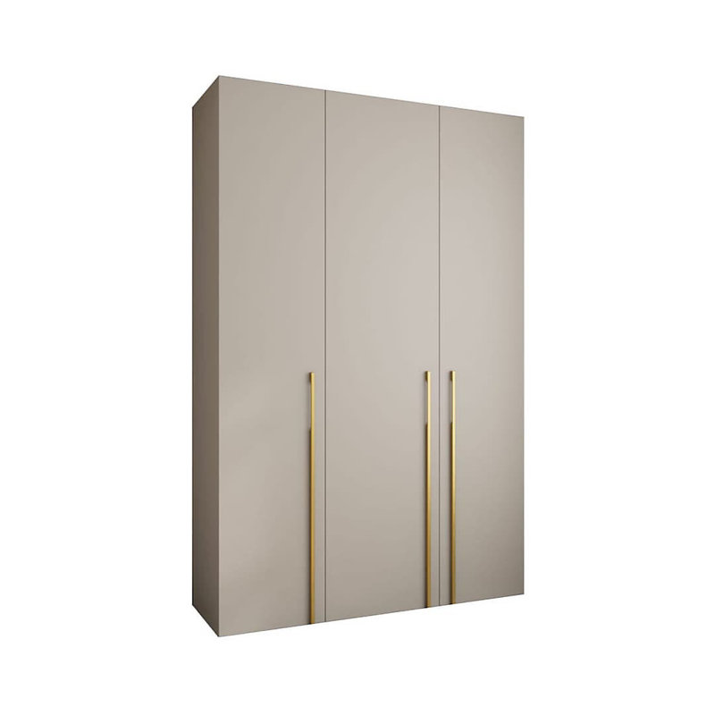Manufactured Wood Wardrobe, 246cm H x 160cm W x 50cm D