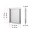 VEVOR 45.7cm W x 5.1cm D Stainless Steel Access Door