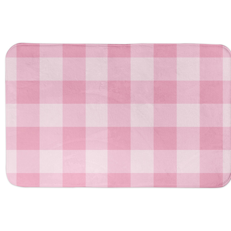 Tapis de salle de bain buffalo check Elonso