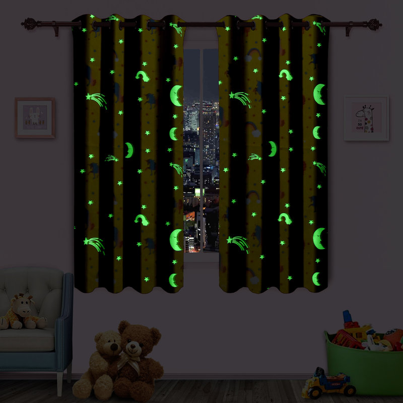 Bomera Sheer Curtain Pair, 167 W x 183 D cm