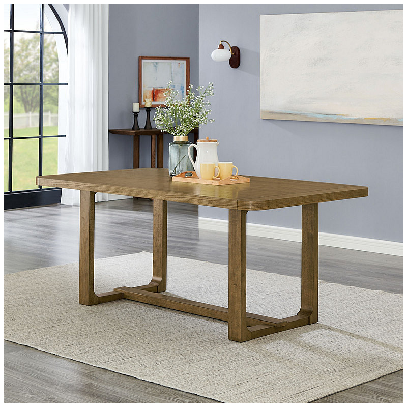 Rectangular Sled Dining Table