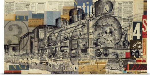 Macomb «King of the Road» par Kelsey Hochstatter, impression, H 32 po x l 60 po x P 1,5 po, Toile