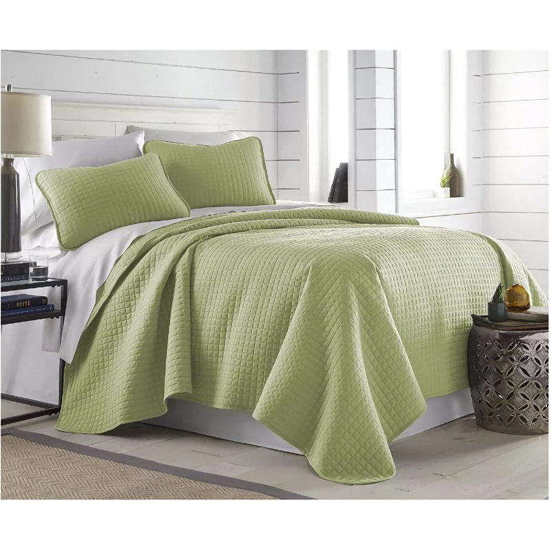 Ensemble de courtepointe en microfibre Wesner