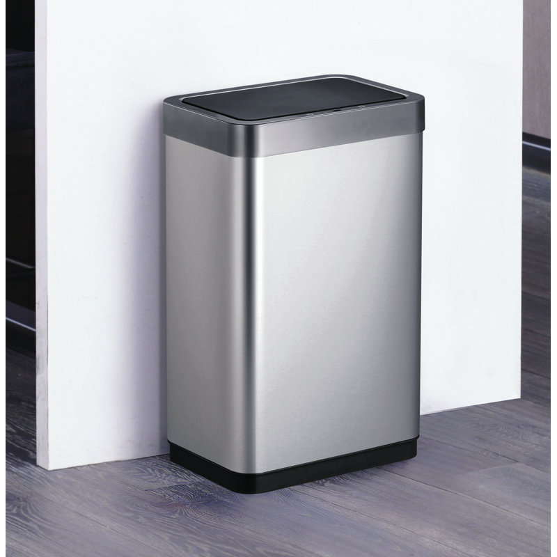 Mirage Steel Motion Sensor Kitchen Trash Can - 45L