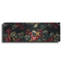 The Holiday Aisle® «Holly Patterns with Black Fond 2» par Momart, art mural en métal, 36 po x 12 po-1883012562
