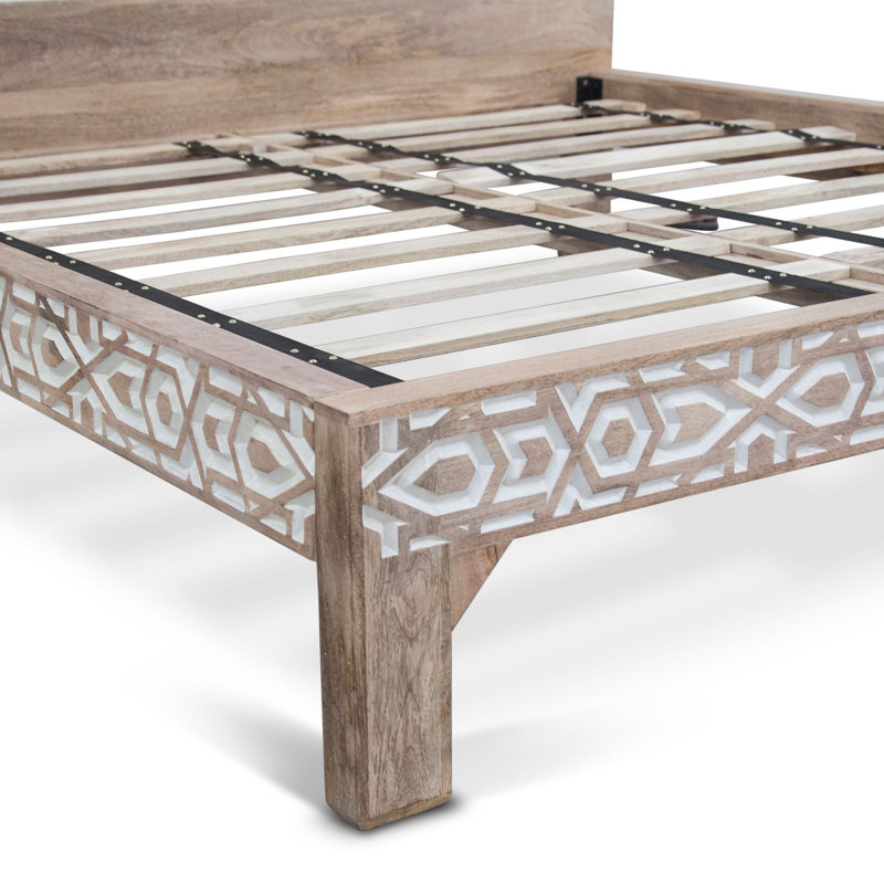 Claribelle Solid Wood Platform Bed