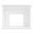 Norcott Darby Home Co 50 " W White Electric Fireplace