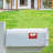 Mailbox Flag For Outgoing Mail, Post Flag With Bright Red Background Please Pick Up Mail Mailbox Sign Alert Magnet, 1.57X2.36 Inch Mailbox Notification Magnets,Red