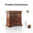 Treska 26'' W Solid Wood Nightstand