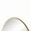Miroir mural miroir de meuble-lavabo rond 36 po