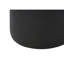 Lighting, 24 po, lampe de table, céramique noire, abat-jour beige, contemporain