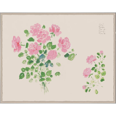 Rose Bouquet Print by Paule Marrot