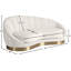 Saldana 79" Velvet Curved Loveseat-1426530201