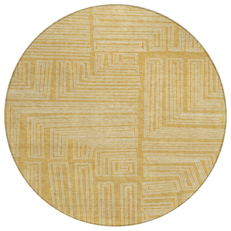 Tapis rond 8 po