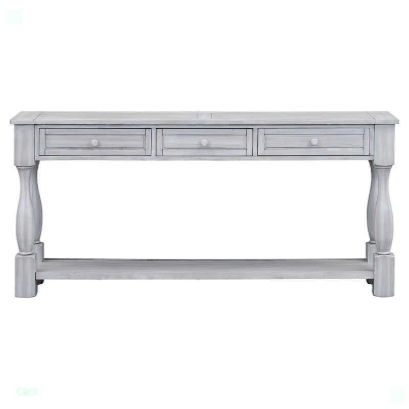 Charvic 64'' Console Table, Gray