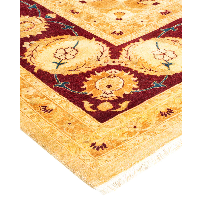 Classic One-of-a-Kind 9' 2" X 11' 10" Hand Knotted Area Rug