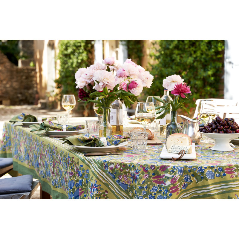 Jardine Tablecloth, 70" Round