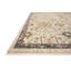Tapis en polypropylène tissé à la machine en ivoire de style oriental féerique-1060901152
