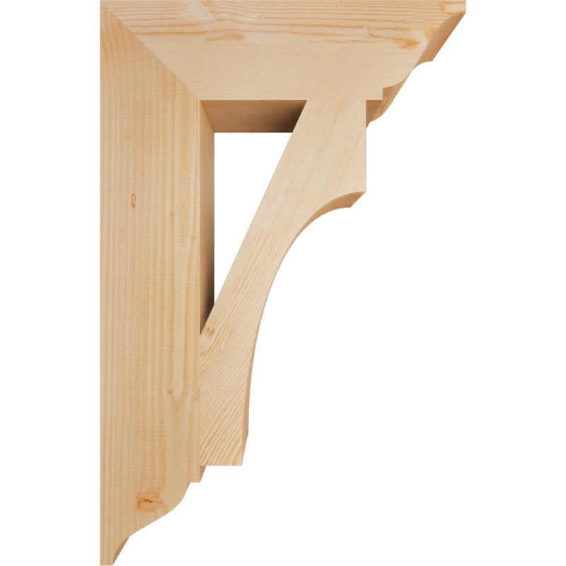 Support traditionnel Westlake, Lisse, H 34 po x l 5,5 po x P 22 po, Douglas
