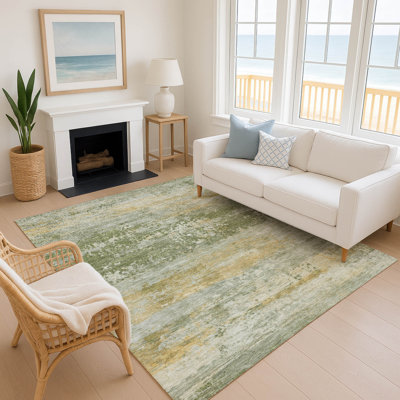Premium Machine Washable Mayfield AMF2146 abstract Rug