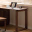 Bureau d'étude moderne en noyer avec tiroirs