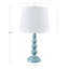 Lampe de table 20,5 "en métal avec abat-jour blanc-1445018657