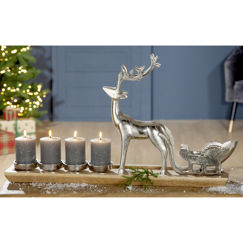 Aluminum Tabletop Candlestick