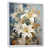 Cadre flottant blanc