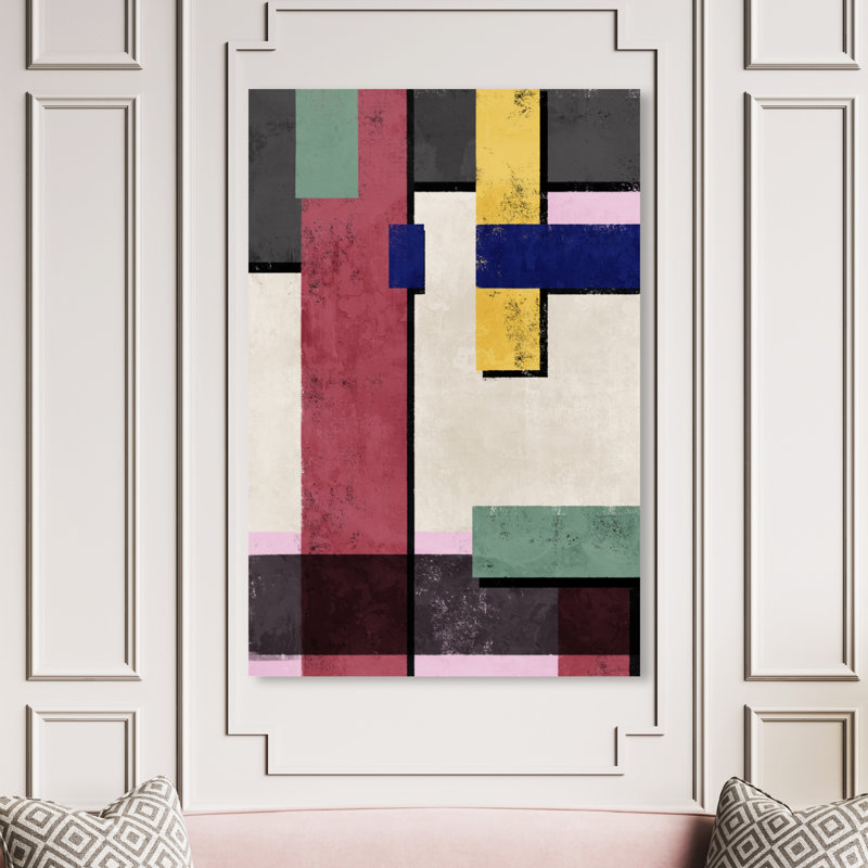«Fruth Crossing Paths On Canvas» par Wynwood Studio, reproduction