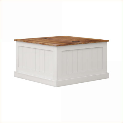Black Marble Pattern Lift Top Coffee Table with Tempered Glass Legs, Easy-Clean &amp; Space-Saving for Living Room