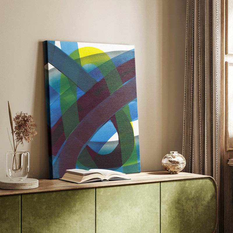 CoolNetworkI -Custom Wrapped Gallery Cavas, 18" H x 12" W