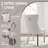 5-Piece Round Glass Dining Table Set-1522402580-1522402570-1522402568