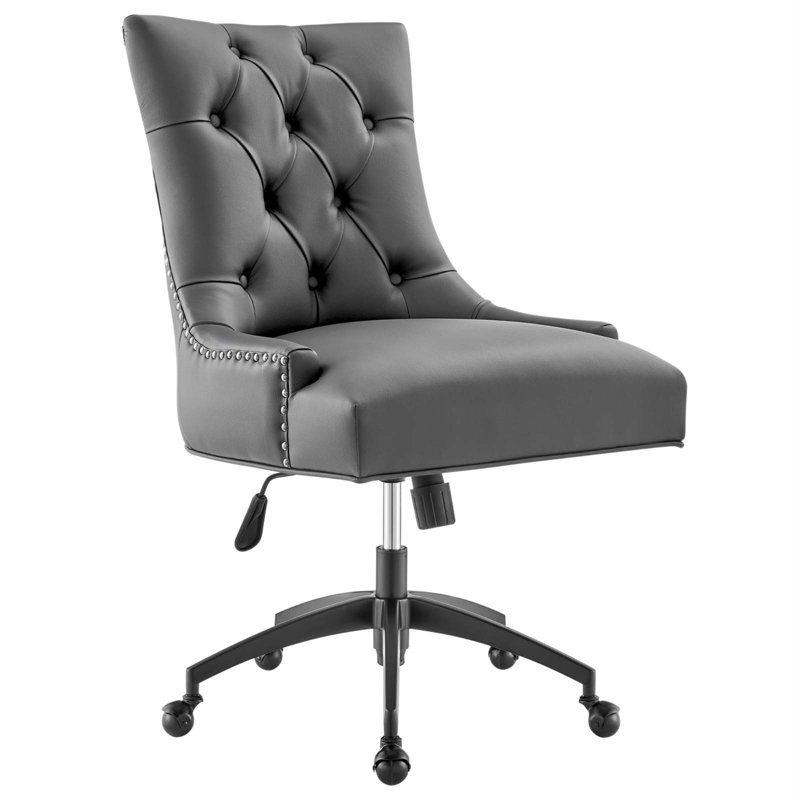 Chaise de bureau Modway Regent, gris